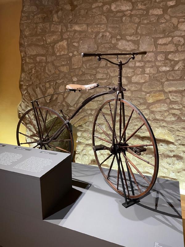 High wheel or penny-farthing bicycle