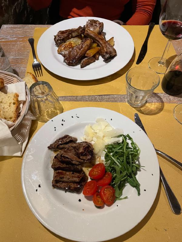 Tagliata di manzo
