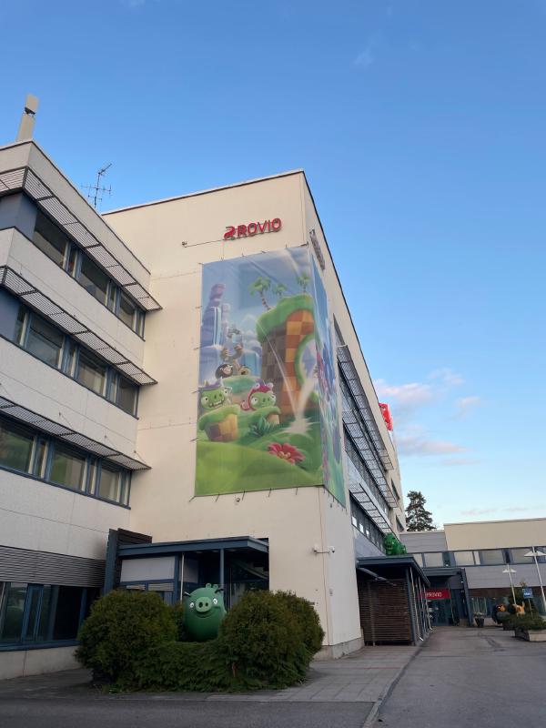 Rovio headquarters in Finland