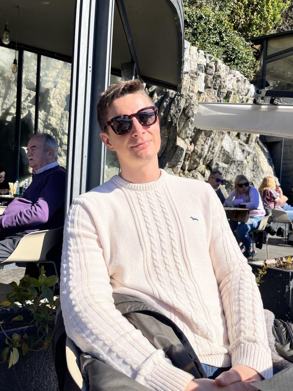 Me at the lake Como