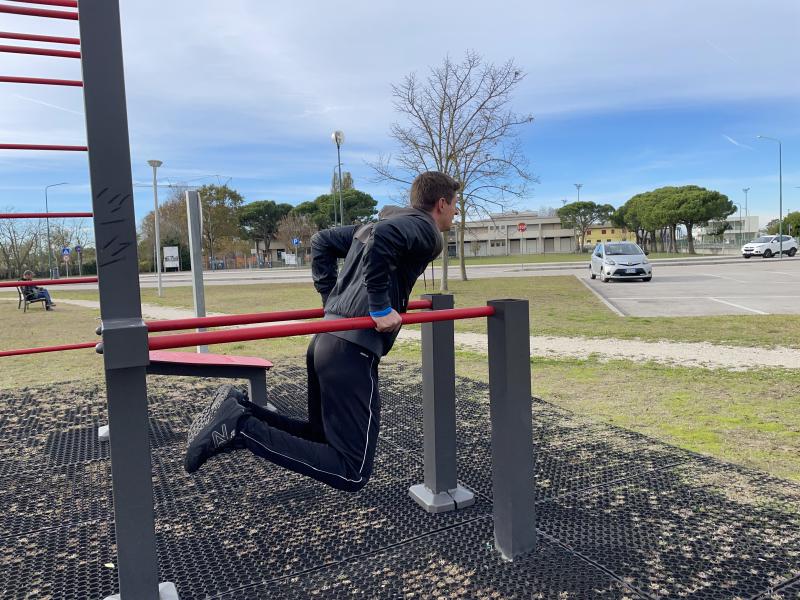 Parallel bar dips
